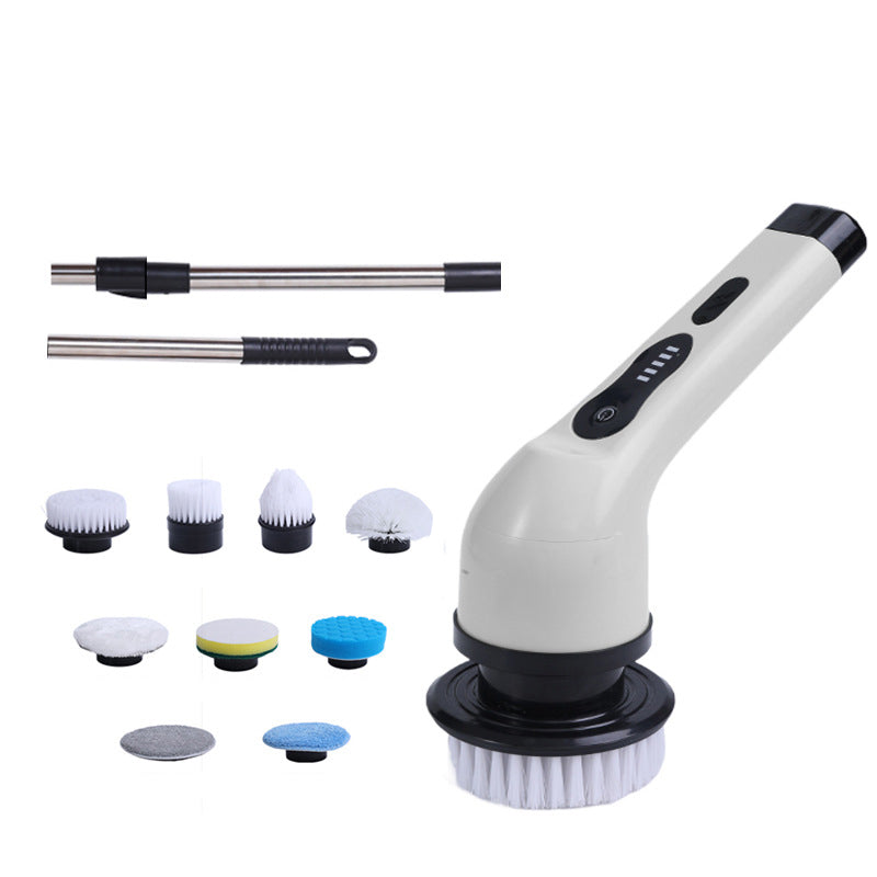 Multi-Functional Cordless Electric Spin Scrubber
