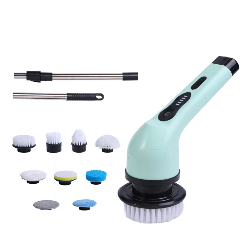 Multi-Functional Cordless Electric Spin Scrubber