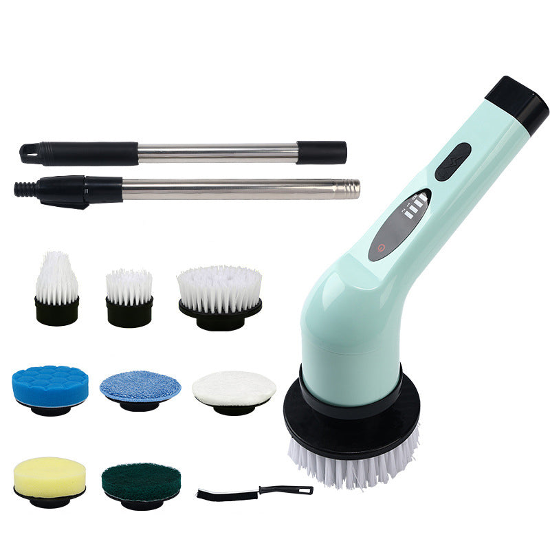 Multi-Functional Cordless Electric Spin Scrubber