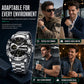 Men's Business Casual Multi-Functional Waterproof Outdoor Sports Watch