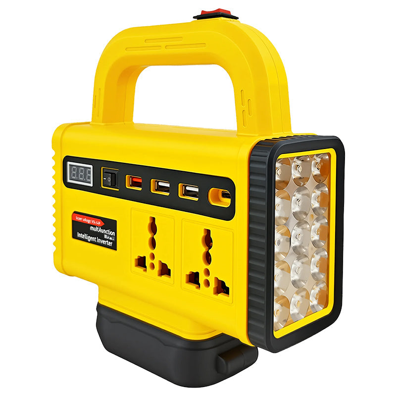 🔌 Save 50%! 💡 Portable Power Inverter – With LED light & versatile use ✨