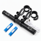 Bicycle Handlebar Extender Bracket with USB Power Bank Function and Bike Light Flashlight Mount
