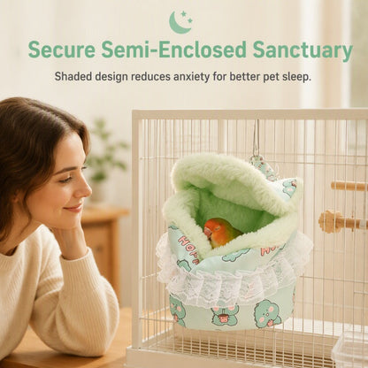 🐦 Save 50%! 🪹 Warm Hanging Nest – Soft plush interior & sturdy hooks ✨