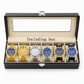 6 Piece Men's Watch Set with Steel Band Fashion Watches in a Gift Box