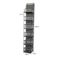 🚪 Space-Saving Over-Door Organizer: 4/6 Tiers, Transparent Windows, Sturdy PP, No-Drill