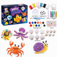 Kids Creative DIY Rock Painting Kit Pebble Stone and Shell Art Craft Set