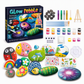 Kids Creative DIY Rock Painting Kit Pebble Stone and Shell Art Craft Set