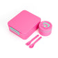 📢📢50% OFF !! ⏰Sealed Food Grade Kids Bento Lunch Box Set with Soup Bowl 4 Compartment Lunch Container for School Students