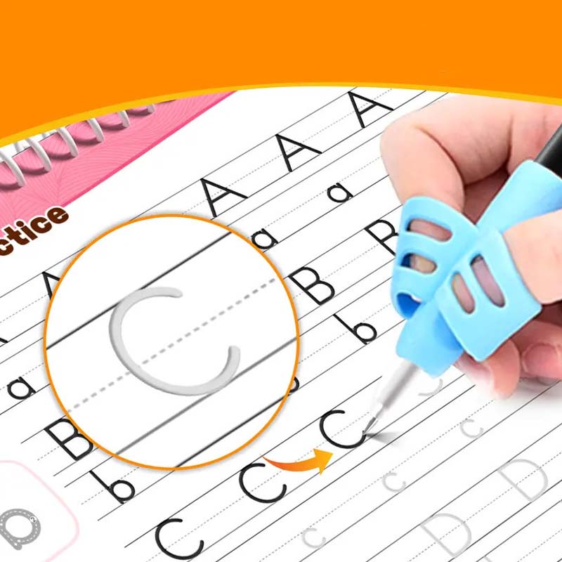 📢📢50% OFF !! ⏰Magic Grooved Copybook Writing Practice Set