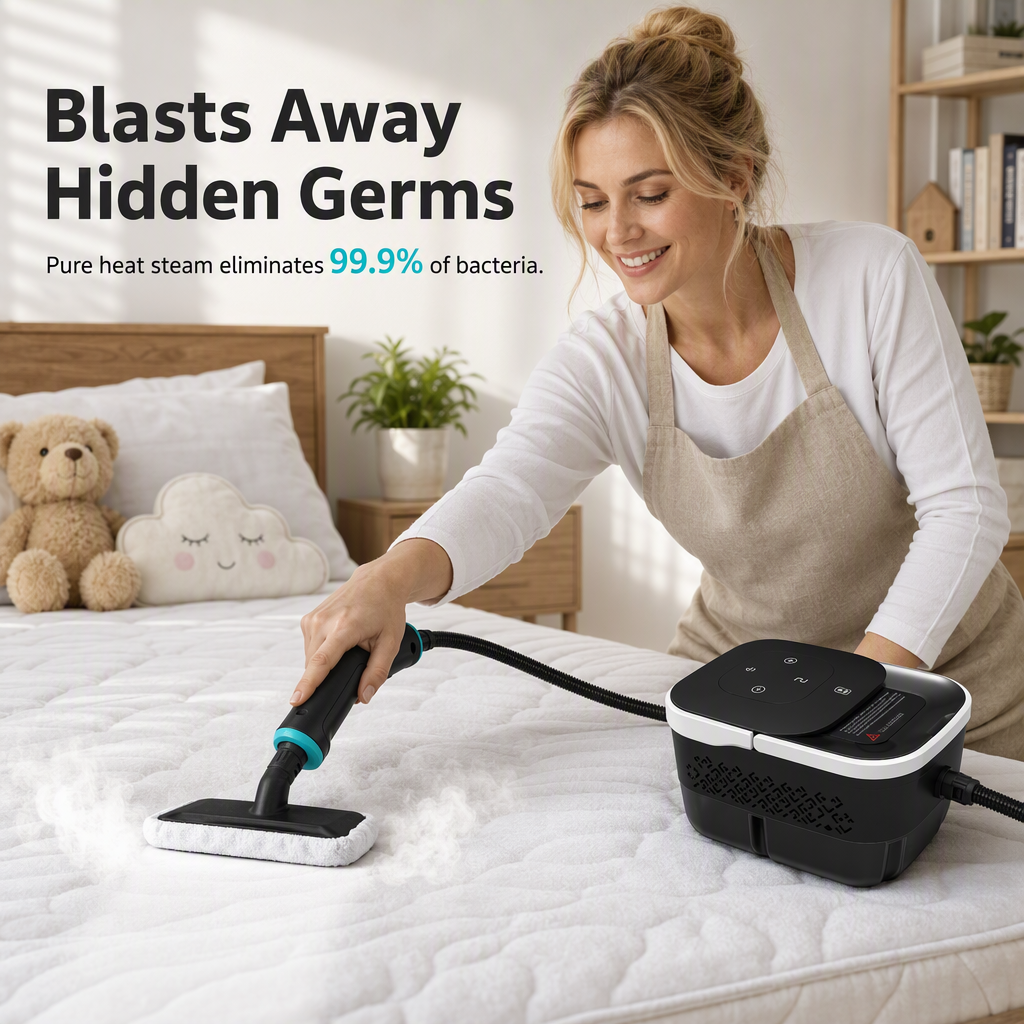 🔥 50% OFF! 💨 Handheld Steam Cleaner – High Pressure Deep Cleaning Tool