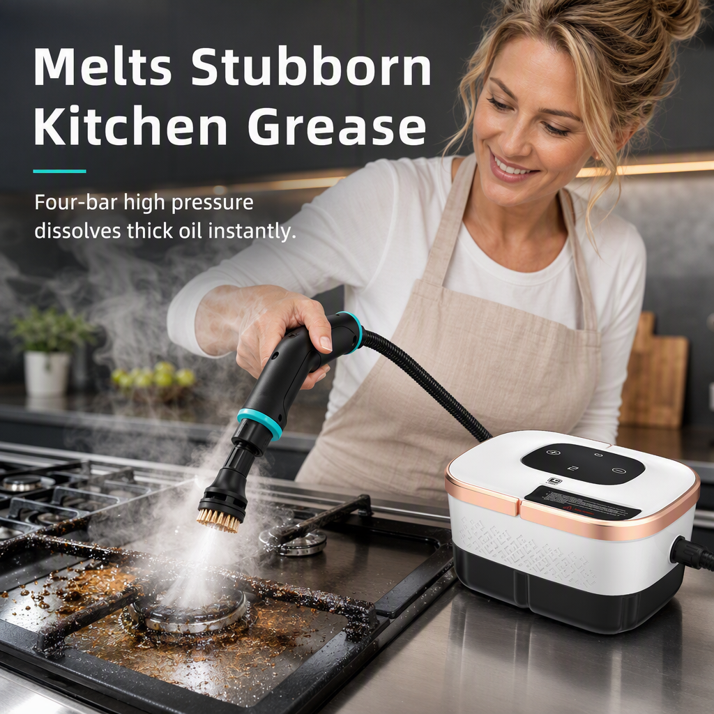 🔥 50% OFF! 💨 Handheld Steam Cleaner – High Pressure Deep Cleaning Tool