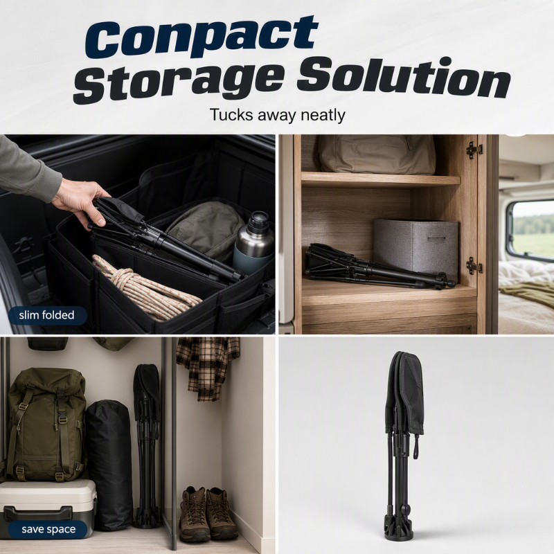 Compact Heavy Duty Folding Stool