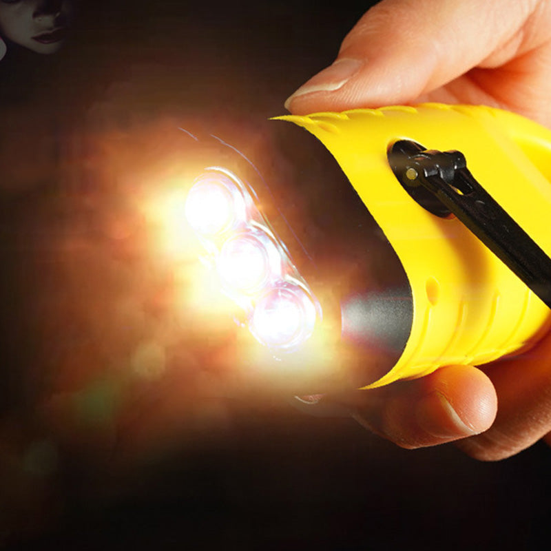 🔦50% OFF NOW! Stay Lit Anywhere! No-Battery Solar Crank Flashlight‑Hand Crank Emergency Torch, Solar Powered Survival Light for Camping, Hiking & Power Outages