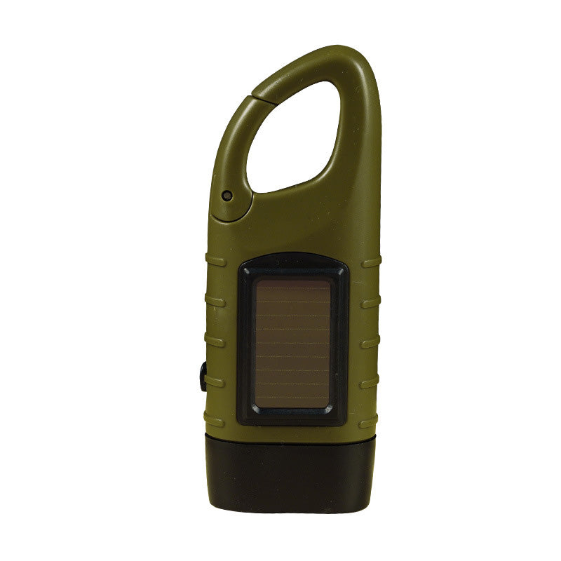 🔦50% OFF NOW! Stay Lit Anywhere! No-Battery Solar Crank Flashlight‑Hand Crank Emergency Torch, Solar Powered Survival Light for Camping, Hiking & Power Outages