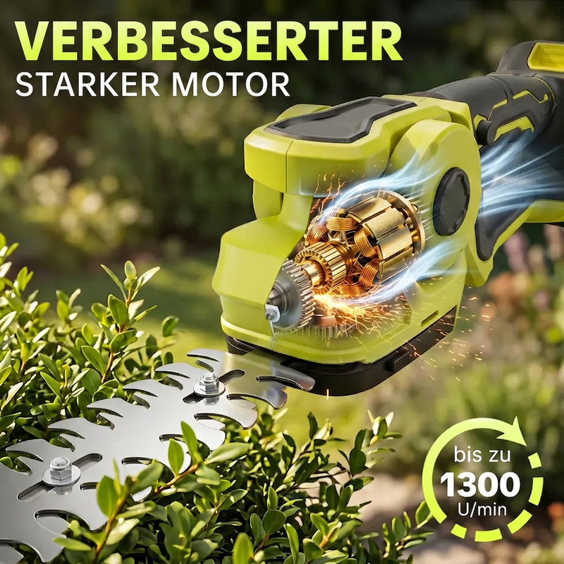 🌿 Save 50%! 🔋 2-in-1 Grass & Hedge Trimmer – Cordless, 2 batteries & lightweight ✨