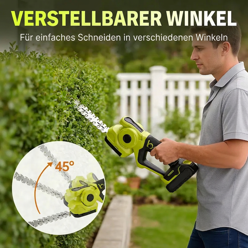 🌿 Save 50%! 🔋 2-in-1 Grass & Hedge Trimmer – Cordless, 2 batteries & lightweight ✨