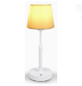 ⏳🔥LIMITED-TIME 50% OFF! ⏰Rechargeable Fabric and Metal LED Bedside Lamp with Touch Control 5200mAh Battery USB Warm Light Decorative Atmosphere Night Light