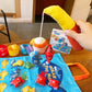 🥳2026 HOT SALE🥳💞50K+ SOLD! 🎣🧸 50% OFF! Toddler Cloth Fishing Toy Set with Stacking Cups – cloth fish, 5 stacking cups, colour & number learning. Safe, BPA-free & portable! 🛡️✅