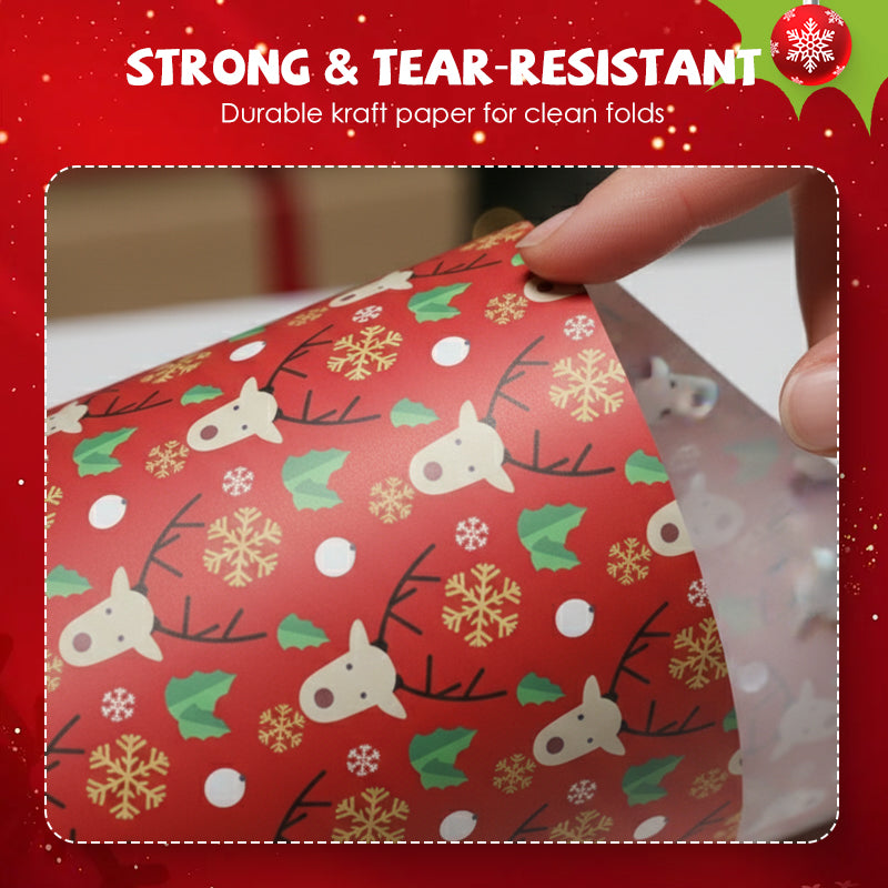 🎄 Save 50%! 🎁 Vintage Kraft Paper – Festive & perfect for gifts ✨
