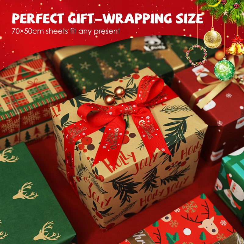 🎄 Save 50%! 🎁 Vintage Kraft Paper – Festive & perfect for gifts ✨