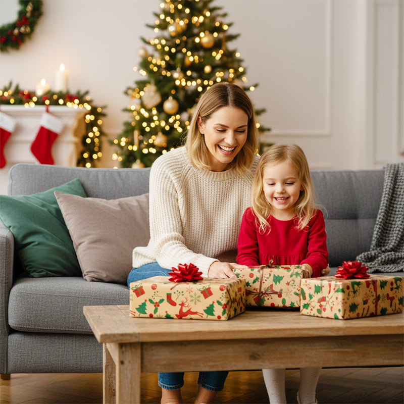 🎄 Save 50%! 🎁 Vintage Kraft Paper – Festive & perfect for gifts ✨