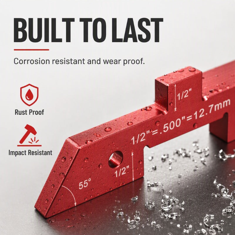 ⏳🔥LIMITED-TIME 50% OFF! ⏰Aluminum Alloy Woodworking Setup Blocks