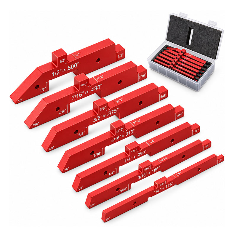 ⏳🔥LIMITED-TIME 50% OFF! ⏰Aluminum Alloy Woodworking Setup Blocks