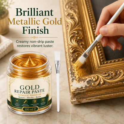 🎁2026 New Arrivals 50% OFF💥Gold/Silver Metallic Refinishing Repair Paste with Brush