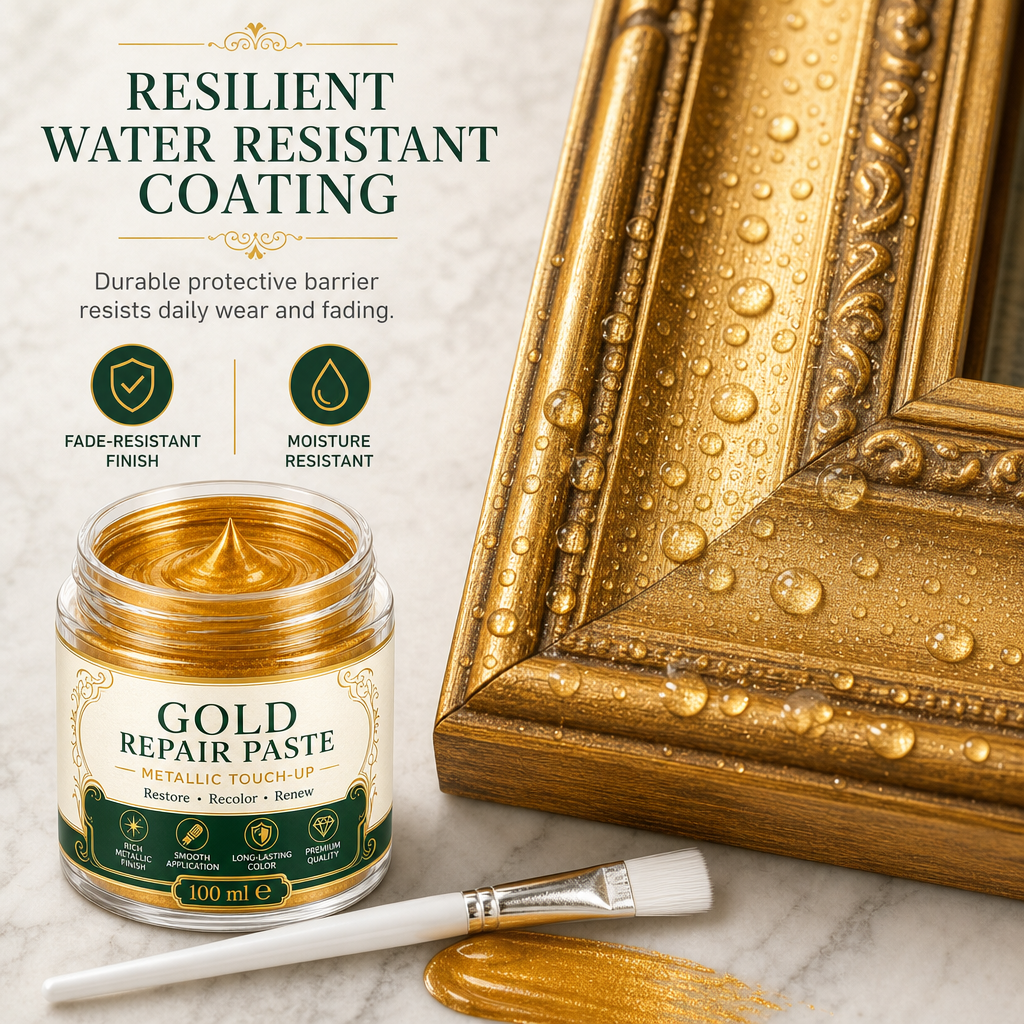 🎁2026 New Arrivals 50% OFF💥Gold/Silver Metallic Refinishing Repair Paste with Brush