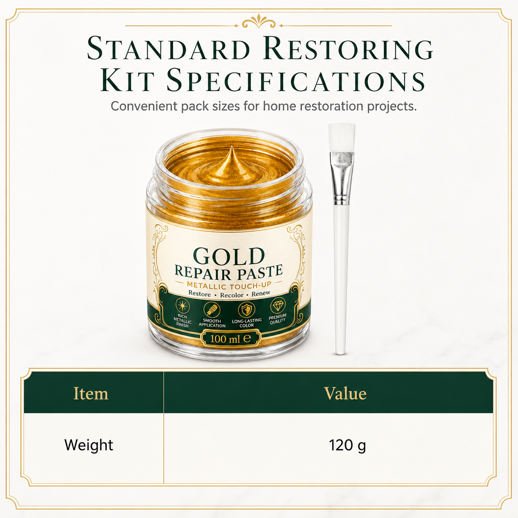 🎁2026 New Arrivals 50% OFF💥Gold/Silver Metallic Refinishing Repair Paste with Brush