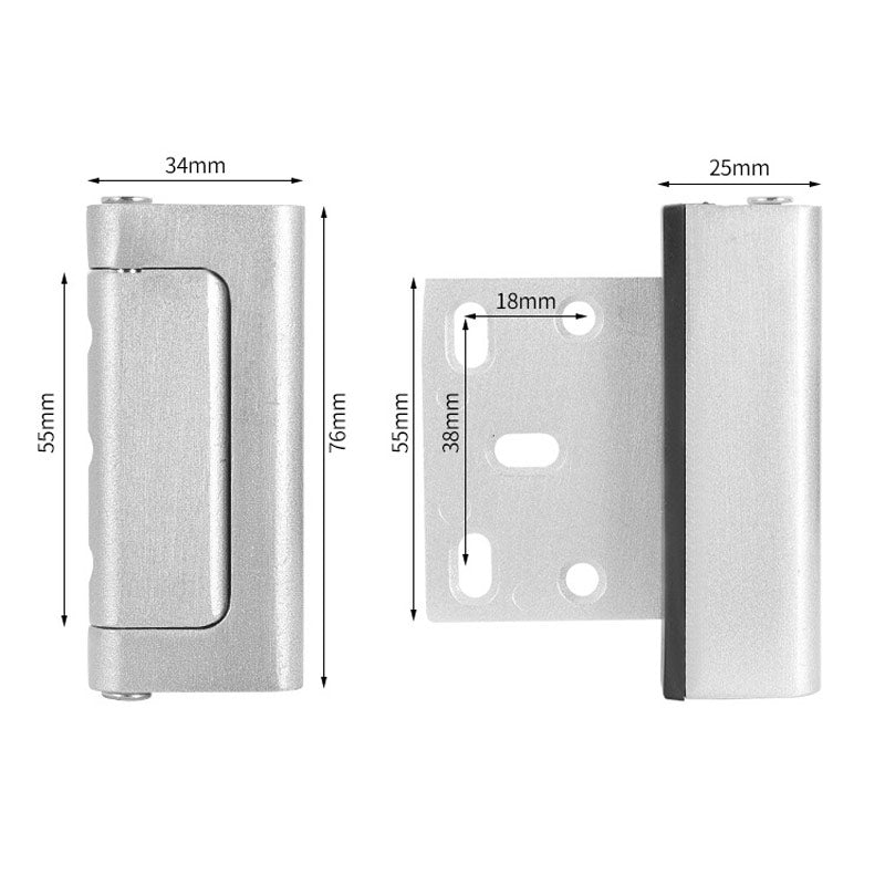 📢📢50% OFF !! ⏰Home Security Door Reinforcement Lock with Screws