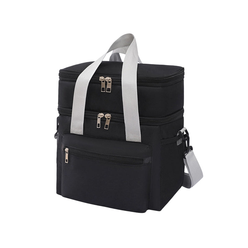 🍱✨ Double-Layer Insulated Lunch Bag – 50% OFF! Triple-layer thermal retention, dual compartments, shoulder strap – fresh meals anywhere. 💼