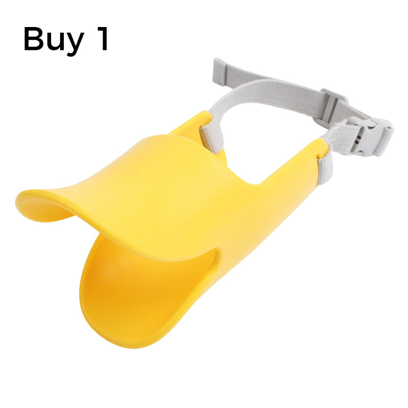 📢📢50% OFF !! ⏰Cute Duck Bill Silicone Dog Muzzle