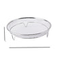 3-Layer 304 Stainless Steel Air Fryer Rack, Stackable Grill Basket and Toast Rack for Chicken Wings and Toast, Cooking Rack for Indoor Kitchen Grill Accessories, Grilling Accessories