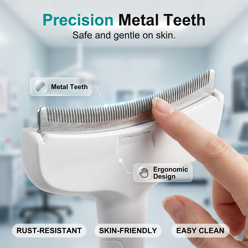 Efficient Pet Hair Removal Comb