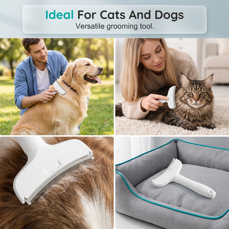 Efficient Pet Hair Removal Comb