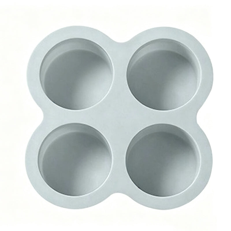 📢📢50% OFF !! ⏰3-Cavity 4-Inch Round Cylindrical Silicone Cake Mold DIY Baking Pan for Rainbow Cake and Pizza