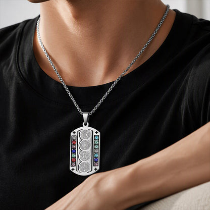 🛡️ Save 50%! 🔱 Men's Protective Pendant – Bold design & meaningful style ✨