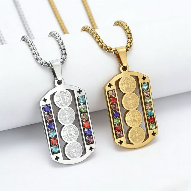 🛡️ Save 50%! 🔱 Men's Protective Pendant – Bold design & meaningful style ✨