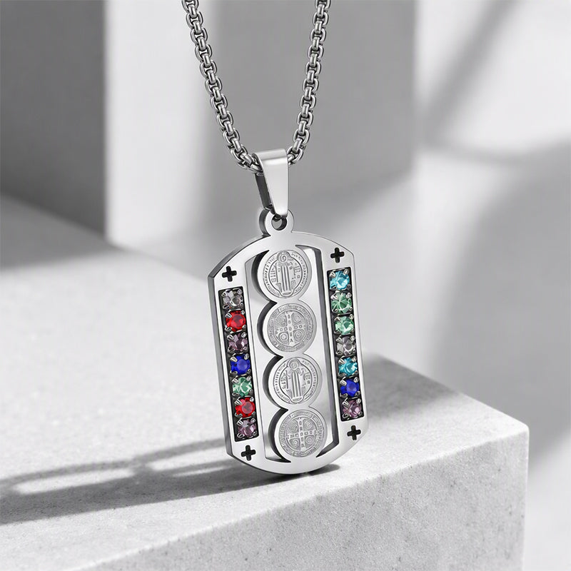 🛡️ Save 50%! 🔱 Men's Protective Pendant – Bold design & meaningful style ✨