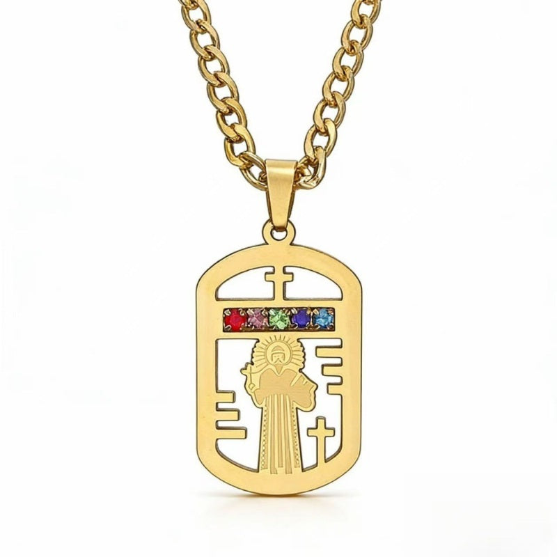 🛡️ Save 50%! 🔱 Men's Protective Pendant – Bold design & meaningful style ✨