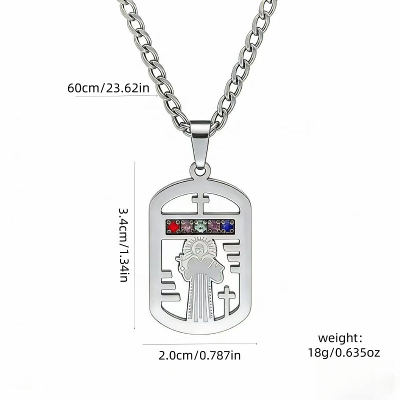 🛡️ Save 50%! 🔱 Men's Protective Pendant – Bold design & meaningful style ✨