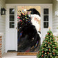 Christmas Door Cover For Instant Holiday Decor