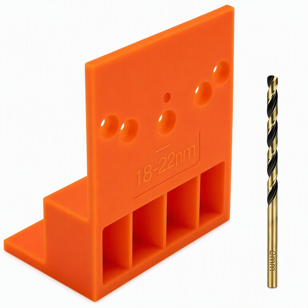 🎁2026 New Arrivals 50% OFF💥Wardrobe Cabinet Side Filler Panel Installation Locator and Stepped Positioning Plate for Precise Hole Alignment