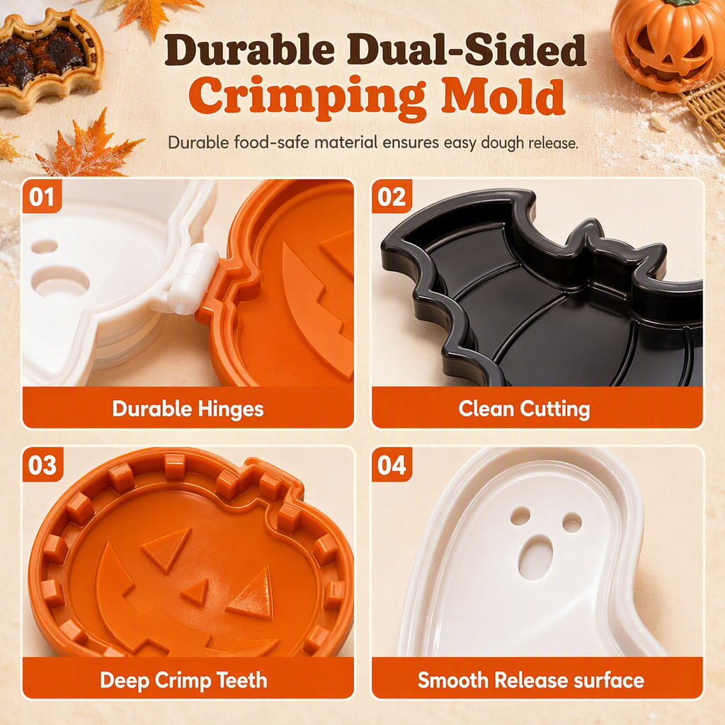 Halloween Pumpkin Ghost and Bat Shaped Candy Plates PP Plastic Fruit Trays and Decorative Snack Dishes