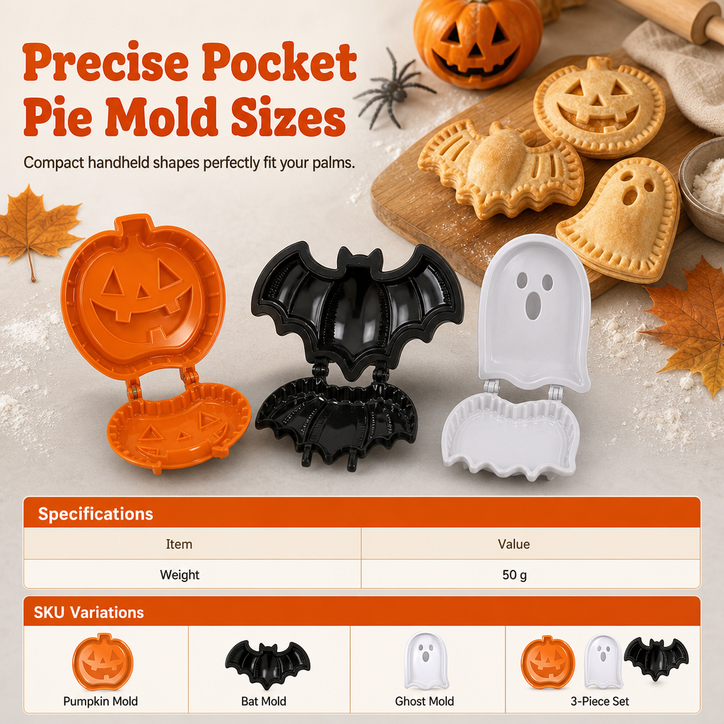 Halloween Pumpkin Ghost and Bat Shaped Candy Plates PP Plastic Fruit Trays and Decorative Snack Dishes