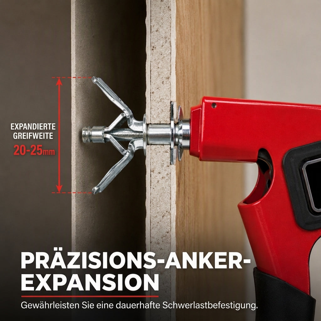🔧 LIMITED-TIME 50% OFF 🏠 Rivet Nut Gun for M3-M8 Hollow Wall Anchors — Forged Carbon Steel