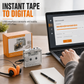 📼🎧✨Transparent Portable Cassette Player & Tape to MP3 Converter with Type-C