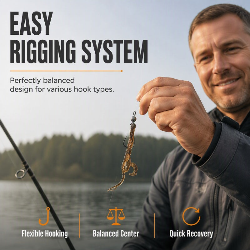 🦐 Save 50%! 🎣 Realistic Shrimp Soft Lures – Floating & lifelike action ✨