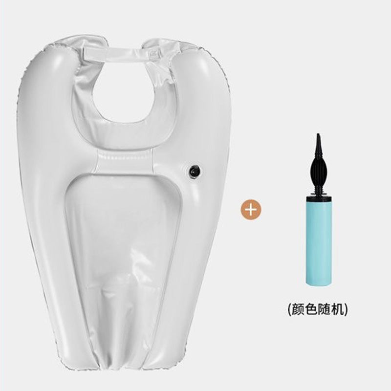 🛁 LIMITED-TIME 50% OFF! 🧺 Portable Inflatable Shampoo Basin – Comfortable, Lightweight, Easy Store ✨
